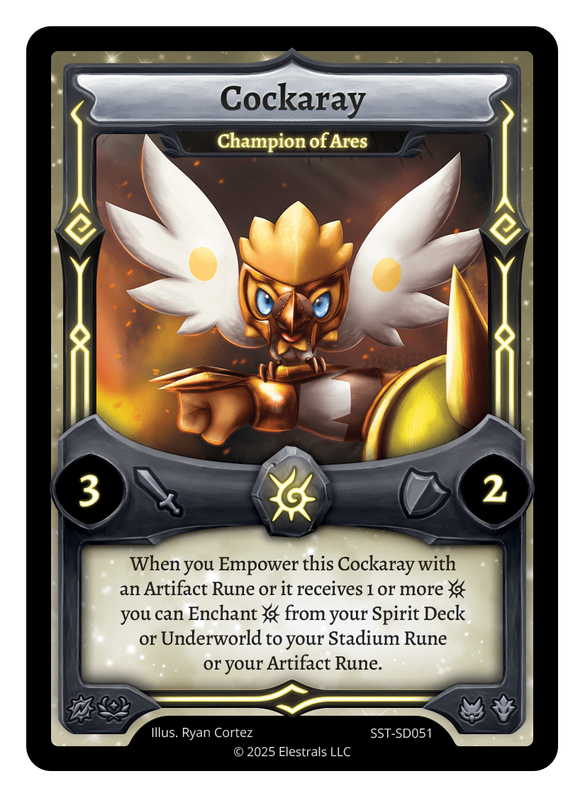 Cockaray - Champion of Ares - SST-SD051